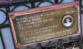The memorial to Craig Day by the M275