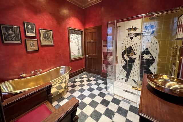 Take a peek inside the Throne Room