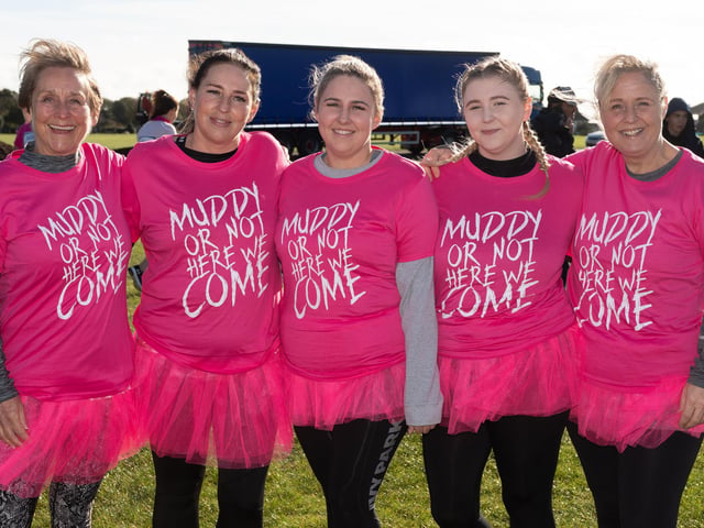 Jenny Gregory, Trudie, Mia and Jessica West and Vanessa Ware (301021-257)
