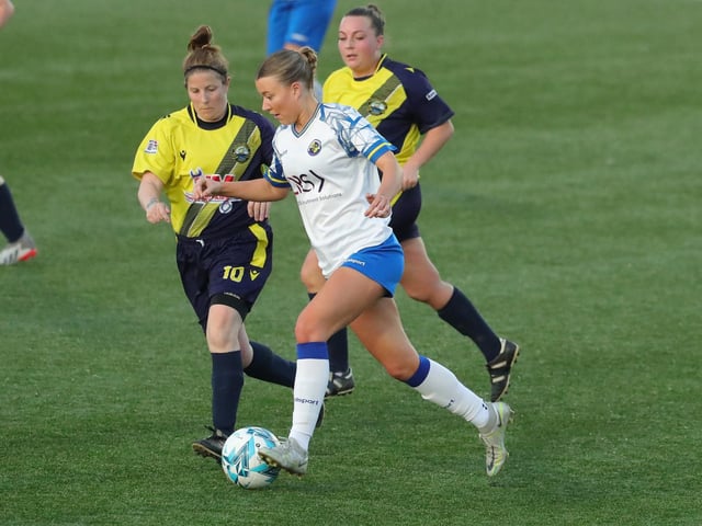 Hawks' Sarah Butterworth. Picture by Dave Haines