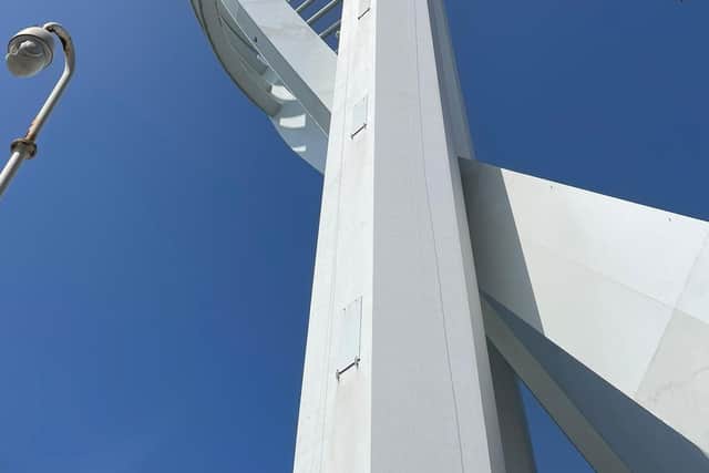 The Team during their abseil