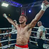 Michael Mckinson faces Chris Kongo for the WBO Global welterweight title in Gibraltar on Saturday. Picture: Scott Rawsthorne MTK Global