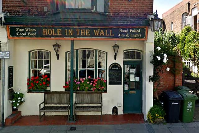 Hole In The Wall pub in Great Southsea Street, Southsea
Picture: Google Streetview