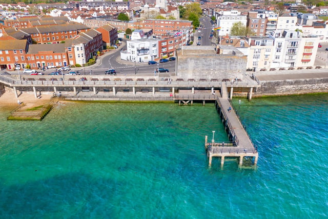 Sunny skies and blue seas are a winning combination in Old Portsmouth, in this picture taken by Michael Woods from local, family-run business Solent Sky Services. They're PFCO and fully insured commercial drone pilots.