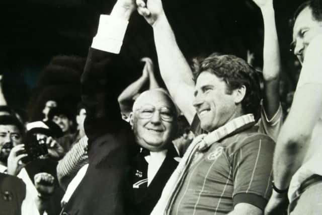 John Deacon, left, was both Pompey and Portsmouth FC Basketball Club chairman during a successful few years for the Mountbatten Centre-based club during the mid-1980s