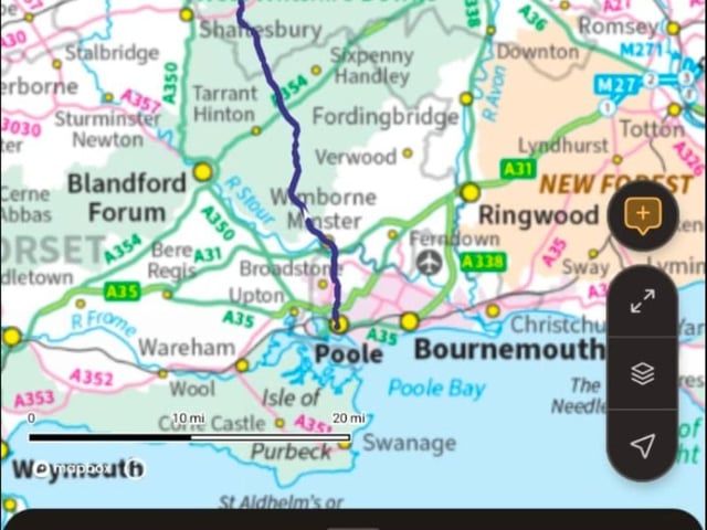 The route