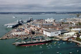 Portsmouth's Historic Dockyard.