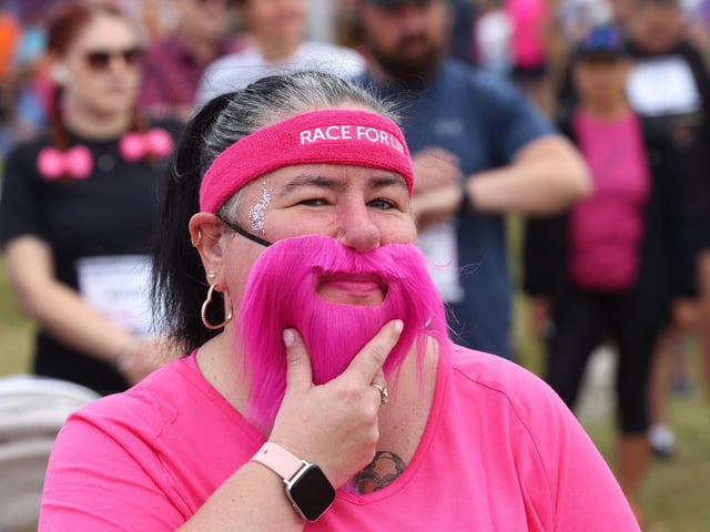 Race For Life event in Southsea, Hampshire. Pictured is action from the event.Sunday 30th June 2024.Picture: Sam Stephenson.