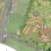 A plan of the proposed crematorium Picture: Mercia Crematoria Developments