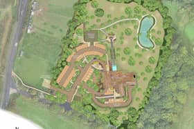 A plan of the proposed crematorium Picture: Mercia Crematoria Developments