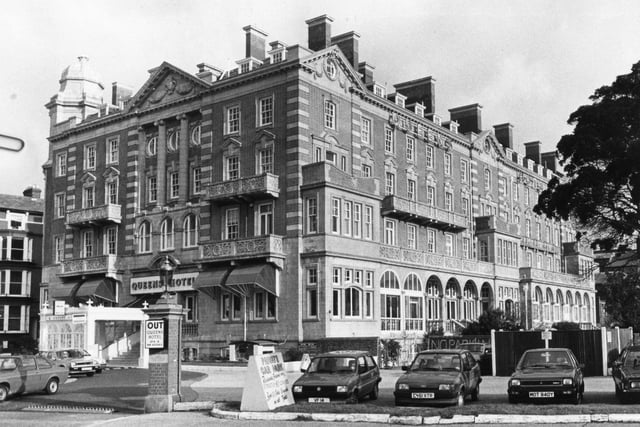 Queens Hotel in November 1985. The News PP1440