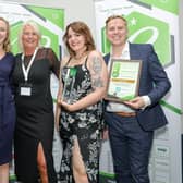 Portsmouth Council receive their award 