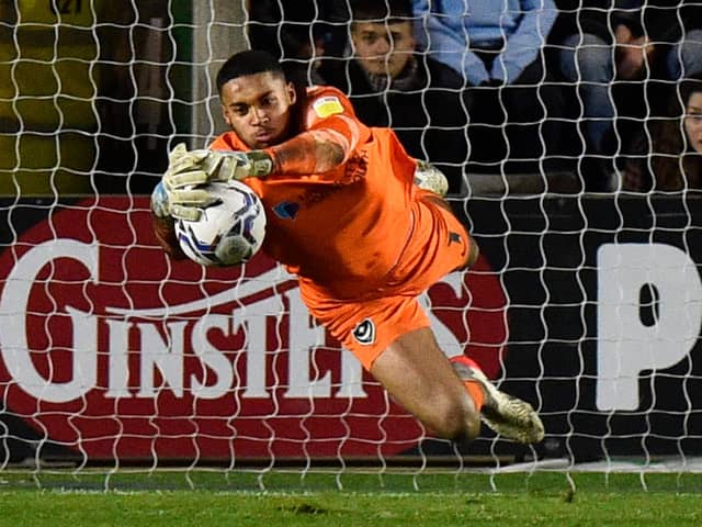 Gavin Bazunu has been named in the PFA's team of the season for League One.