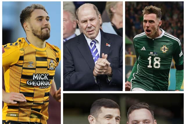 Clockwise from left: Sam Smith, Michael Eisner, Gavin Whyte, Rich Hughes and John Mousinho