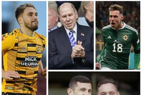 Clockwise from left: Sam Smith, Michael Eisner, Gavin Whyte, Rich Hughes and John Mousinho