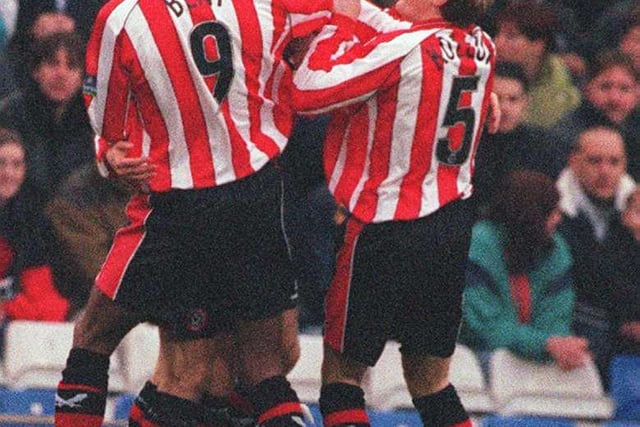 United saw out the millennium with two wins inside three days, beating Birmingham 2-0 on Boxing Day at St Andrew's. Paul Devlin, a boyhood Blues fan, put the Blades ahead in just the fourth minute before striker Martin Smith made it two in the second half. Former Blade Marcelo was up front for Birmingham