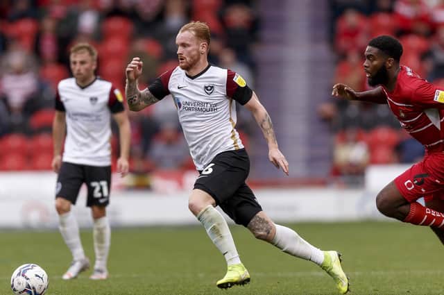 Connor Ogilvie's last League One appearance was at Doncaster in August, yet he is poised to return to action at Bournemouth on Wednesday. Picture: Daniel Chesterton/PinPep