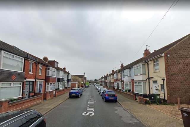 The burglary took place in Sunningdale Road, Copnor. Picture: Google Street View.