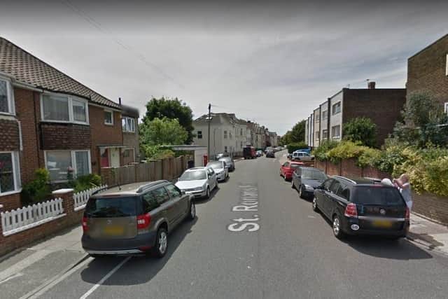Two incidents took place in St Ronan's Road, Southsea. Picture: Google Street View.