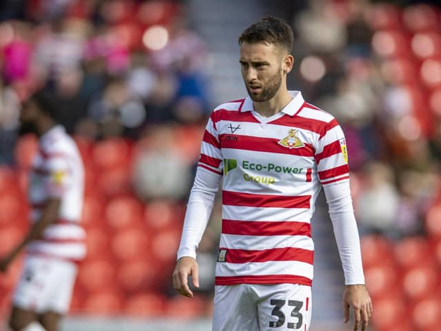 Former Pompey midfielder Ben Close has returned to action with Doncaster Rovers after 10 months out through injury    Picture Tony Johnson