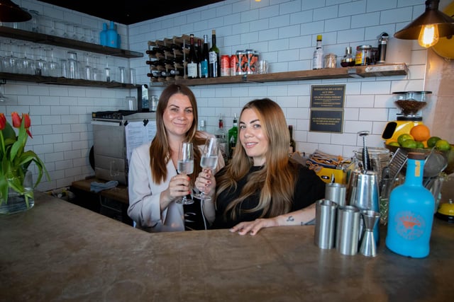 Southsea Spirit in Albert Road, Southsea, is an award winning spot perfect for grabbing a drink. Pictured: Sisters Harriet Scutt and Charlotte Osgood, owners of Southsea Spirit Picture: Habibur Rahman