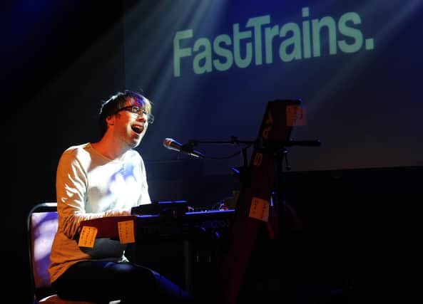 Tom Wells is Fast Trains, headlining at The Wedgewood Rooms, Southsea, July 15, 2021. Picture by Paul Windsor