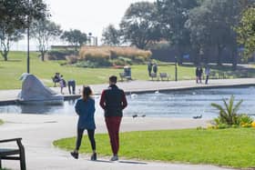 Hundreds will be travelling to Canoe Lake tomorrow morning to take part in a charity walk for Alzheimer’s Society. 
Picture: Habibur Rahman