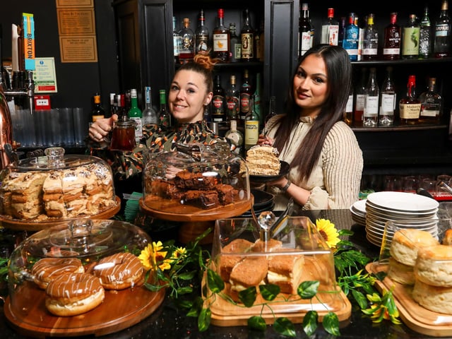 Managers Alex Frankland, left, and Naahzat Mozumder have launched The Little Tea Shop of Horrors at Ripper and Co, Osborne Road, SouthseaPicture: Chris Moorhouse