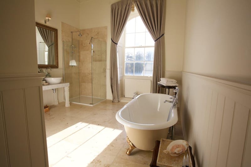 You'll be spoilt for a choice with bathrooms, as the castle has a total of 11!