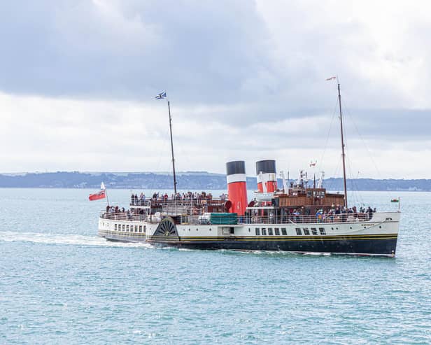 PS Waverley sailing past Portsmouth last year, as new sailings have been announced for this September. Picture: Habibur Rahman.