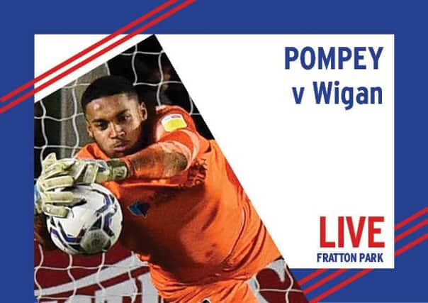 Pompey take on Wigan tonight in League One