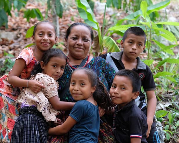 People like Aurelia work with Christian Aid to find ways of fighting back against the climate crisis.