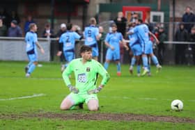 Fareham Town goalkeeper Henry Woodcock is currently out with an ankle injury. Picture: Sam Stephenson