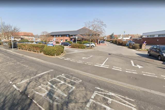 The incident happened near Gosport War Memorial Hospital, in Bury Road. Picture: Google Street View.