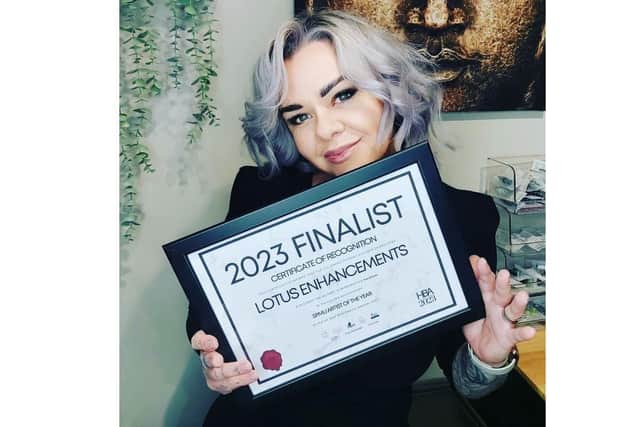 Amy McKenzie-Baughan has been shortlisted in the UK Hair and Beauty Awards 2023