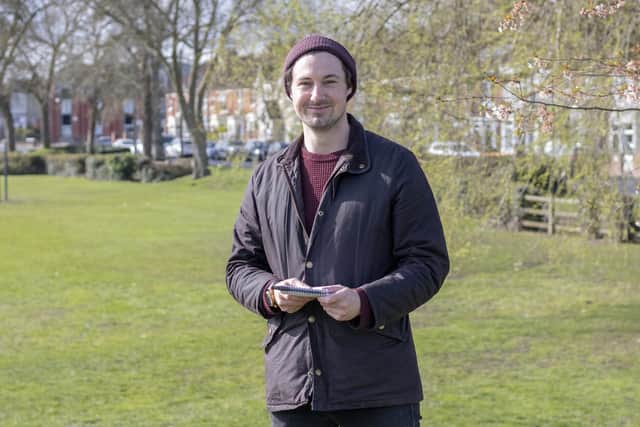 Richard Lemmer at Alexandra Park, Portsmouth. Picture: Habibur Rahman