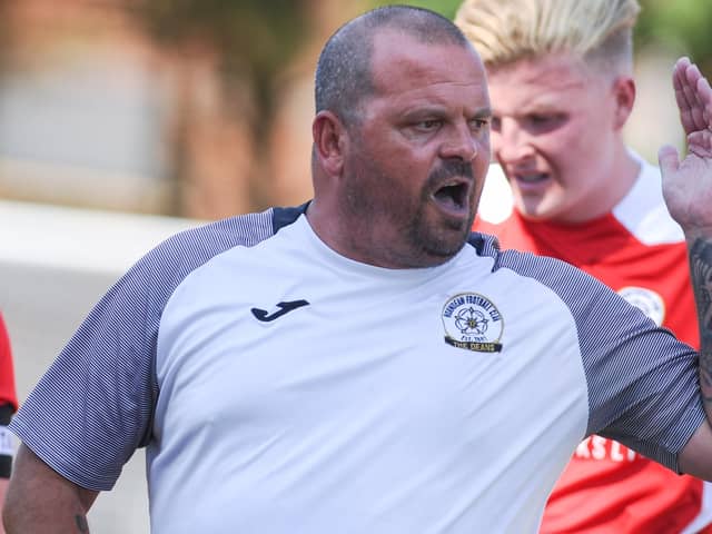 Horndean boss Michael Birmingham. Picture by Martyn White