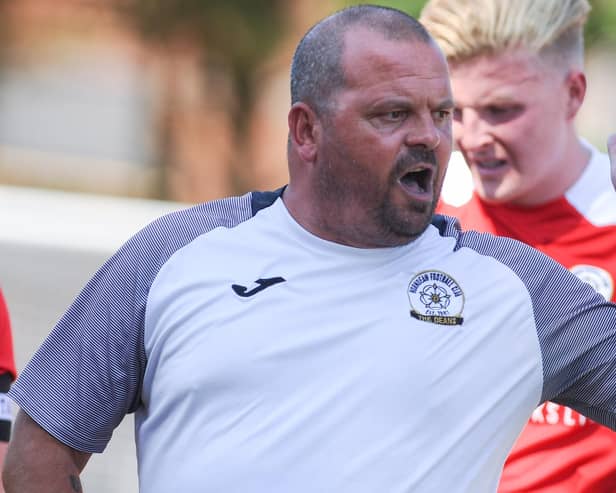 Horndean boss Michael Birmingham. Picture by Martyn White