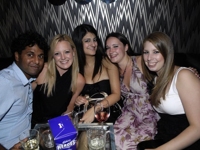 Clubbers enjoy a night out in Portsmouth in 2009. Picture: 093098-4
