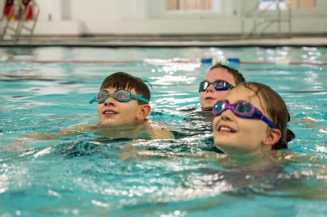 Back to school  - back to the pool! Swimming, trampolining and gymnastics sessions available. Picture – supplied.