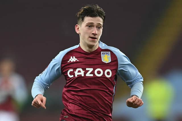 Recalled Aston Villa youngster Louie Barry is now being linked with a move to Swindon.   Picture: Shaun Botterill/Getty Images