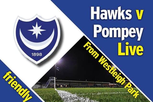 Pompey take on the Hawks at Westleigh Park.
