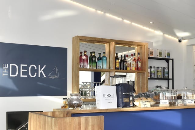 The Deck at Emsworth Yacht Harbour reopened under new management at the end of January 2025. Picture: Sarah Standing (310125-9083)