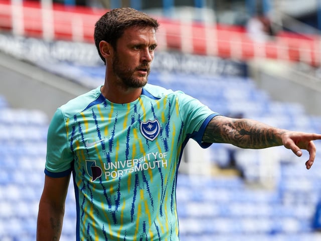 (Replaced by Zak Swanson on 86 mins) Played in the deep-lying central midfielder role and looked to dictate Pompey’s play, keeping things extremely simple. Encouraging debut.