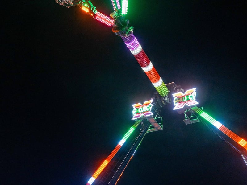 HMS Sultan fairground rides