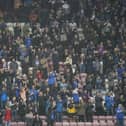Pompey fans have been discussing the big talking points with their Wigan counterparts after the 2-1 win at the DW Stadium. Pic: Jason Brown.