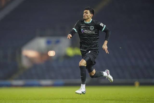 Calmly slotted a shot through a ruck of players to level, then later popped up in the Blues’ penalty area to thwart an attack. That summed up what he offers Pompey and it was another tireless display.