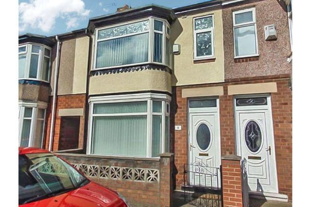 This three-bed terraced house is the most viewed property in Hartlepool on Zoopla with offers over £95,000 with estate agents Purple Bricks. It's said to be in immaculate condition throughout making it ready for occupation without further expense.