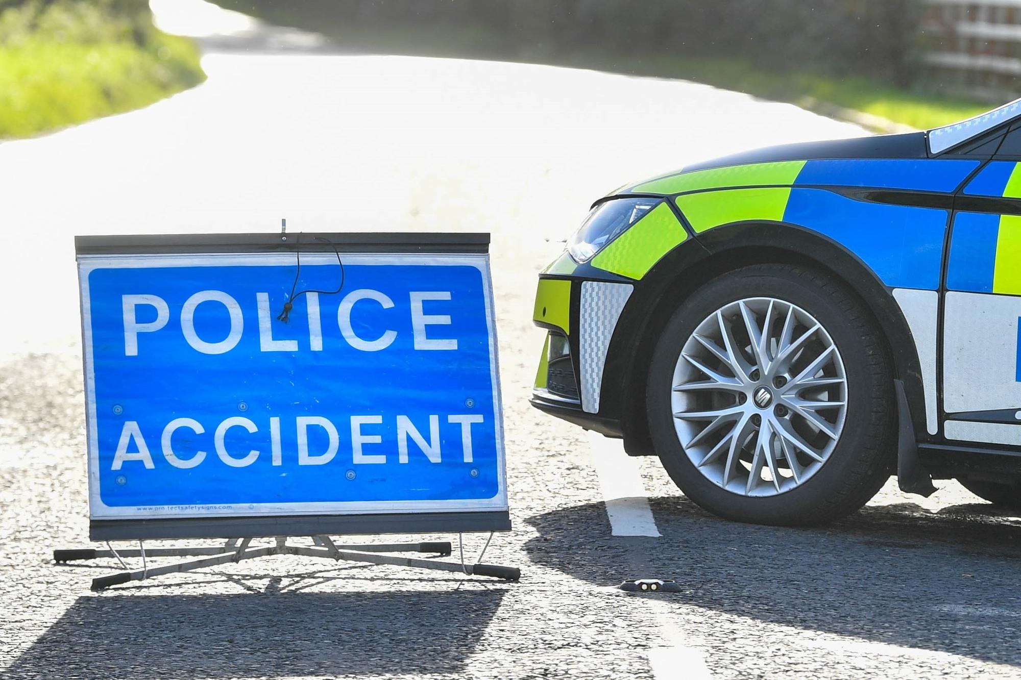 LIVE: Lorry smashes into bridge barrier and lands on road below in serious M3 crash - closure