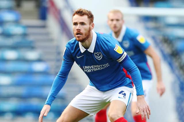 Tom Naylor has been Pompey's skipper for the last two seasons. Picture: Joe Pepler
